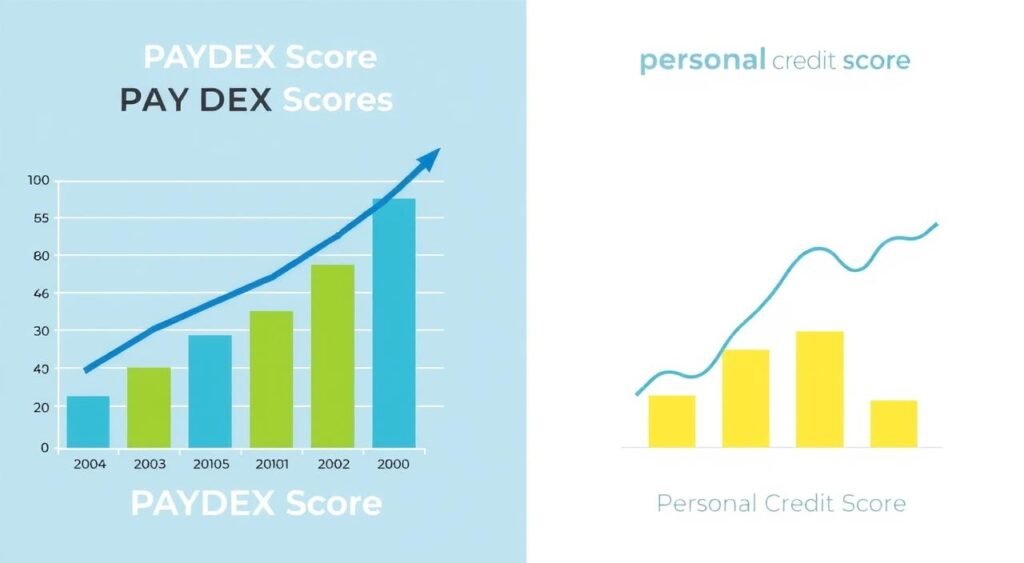 PAYDEX score comparison