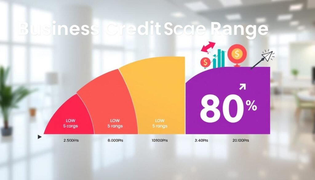 Business credit score range