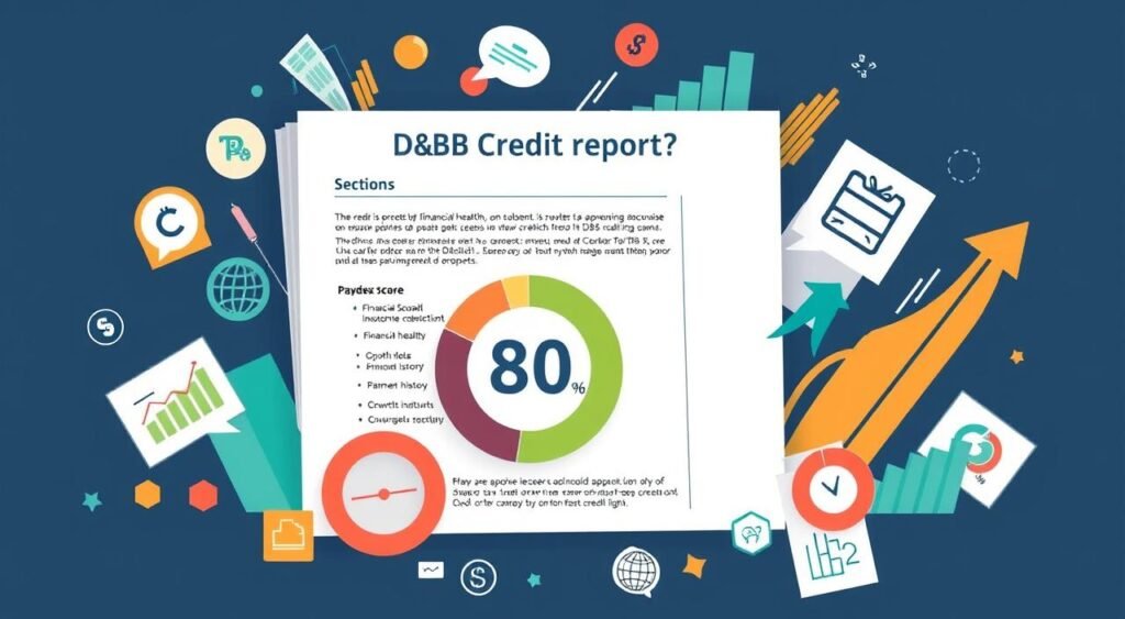 D&B credit report components