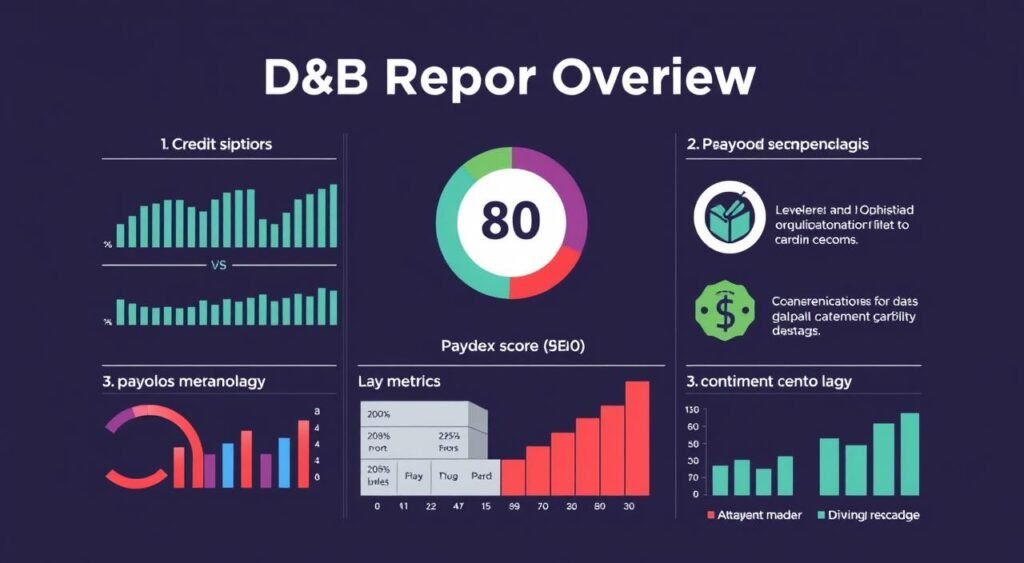 d&b credit report overview